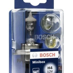 Bosch Minibox H4 12v Ampul ve Sigorta Seti 1987301101